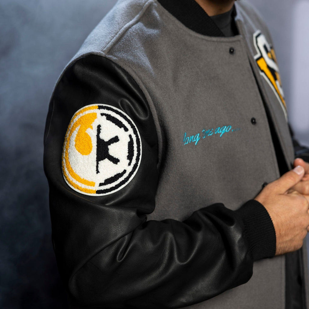 RSVLTS A Long Time Ago.... Limited-Edition Varsity Jacket in Black — detail 15