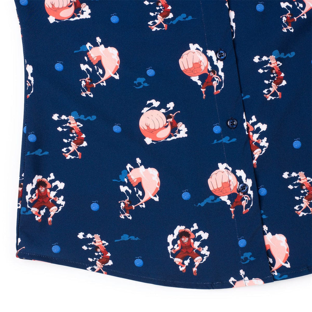 RSVLTS Gear Second Women's KUNUFLEX Short Sleeve Shirt in Blue — detail 10