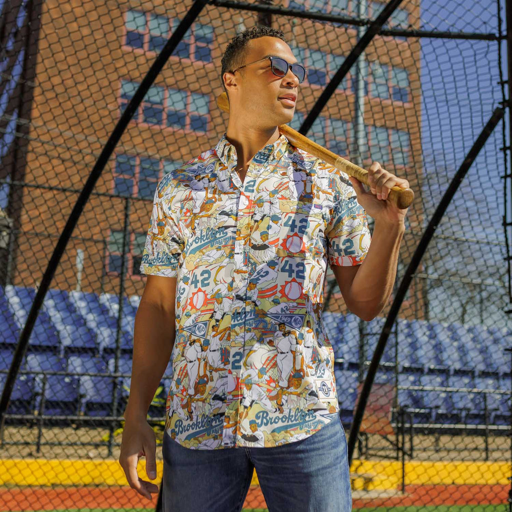 RSVLTS Hate To Lose KUNUFLEX Short Sleeve Shirt in Multicolor — detail 10
