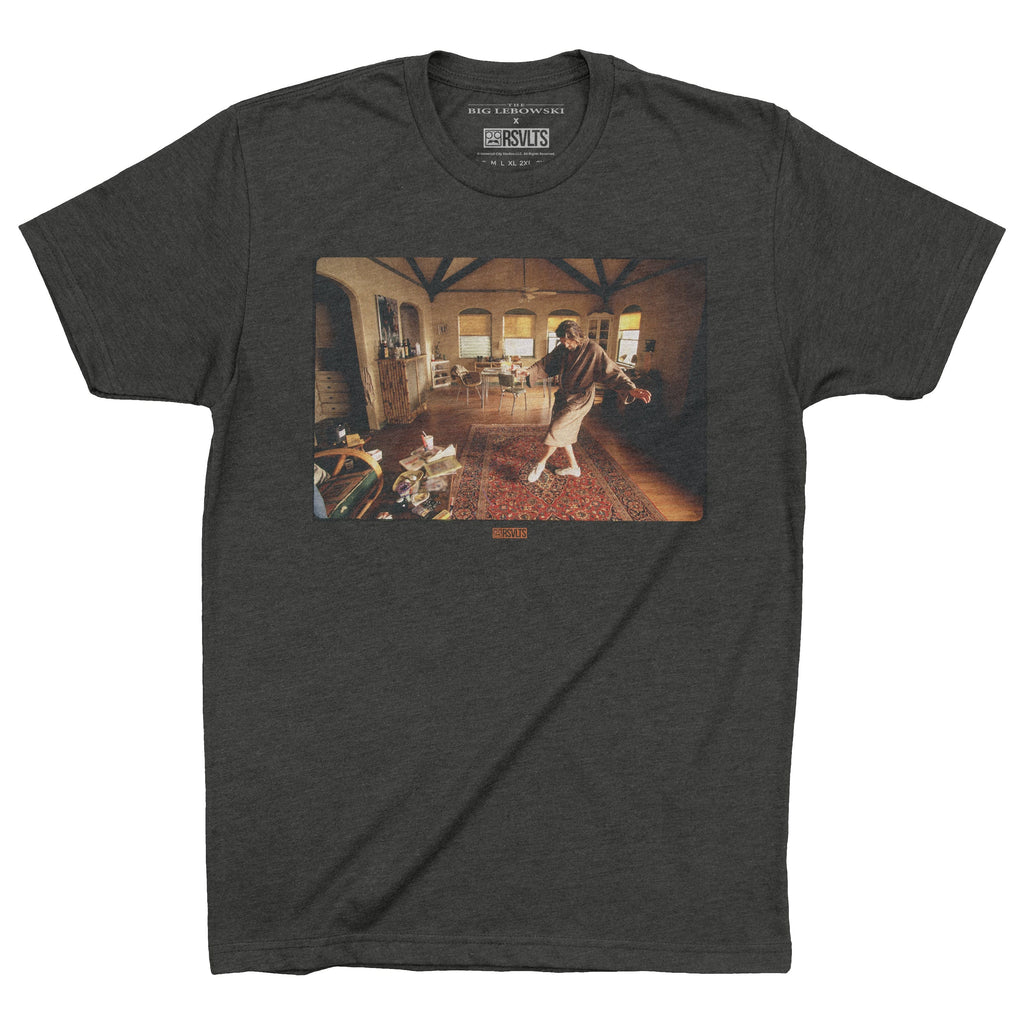 RSVLTS The Rug Crewneck Tee in Black — front view
