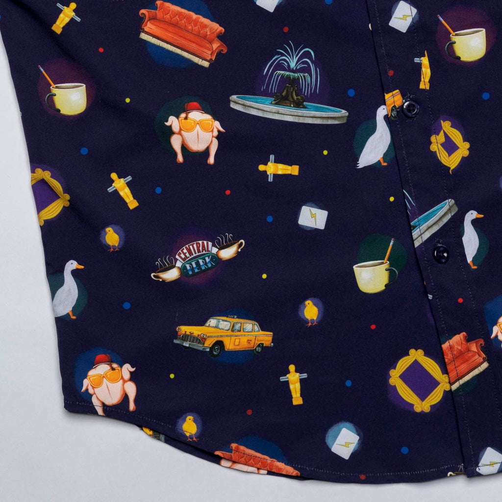 RSVLTS The One With Everything KUNUFLEX Short Sleeve Shirt in Purple — detail 5