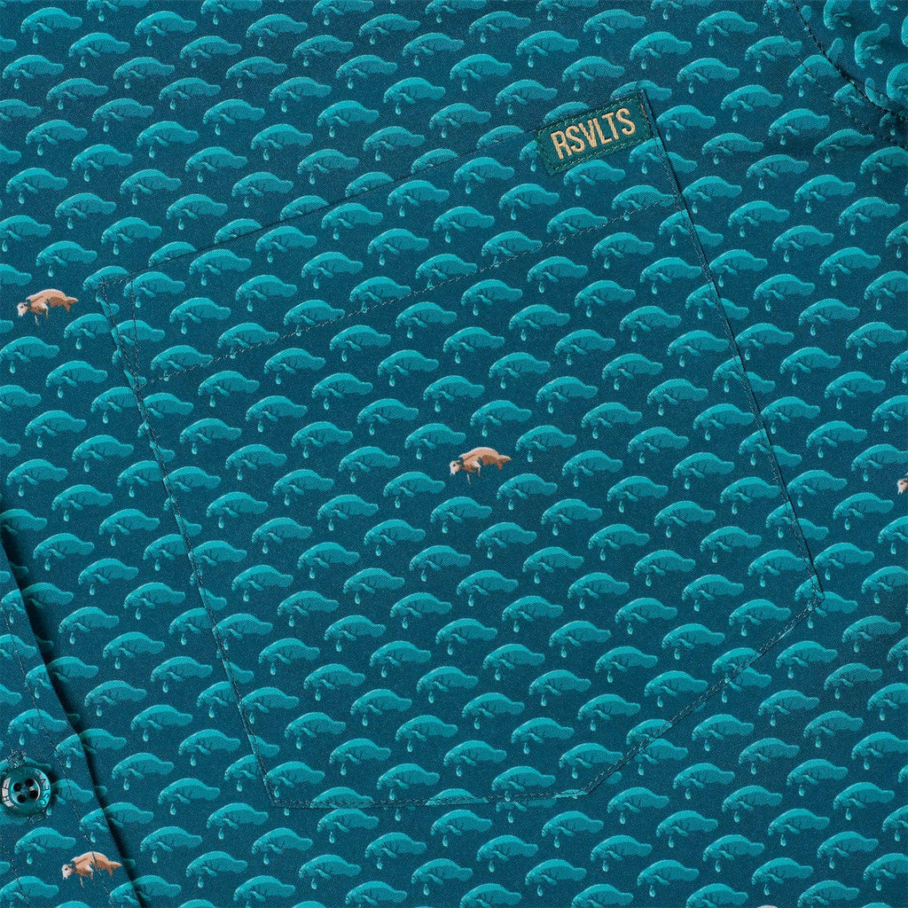 RSVLTS Wee Cows KUNUFLEX Short Sleeve Shirt — detail 4
