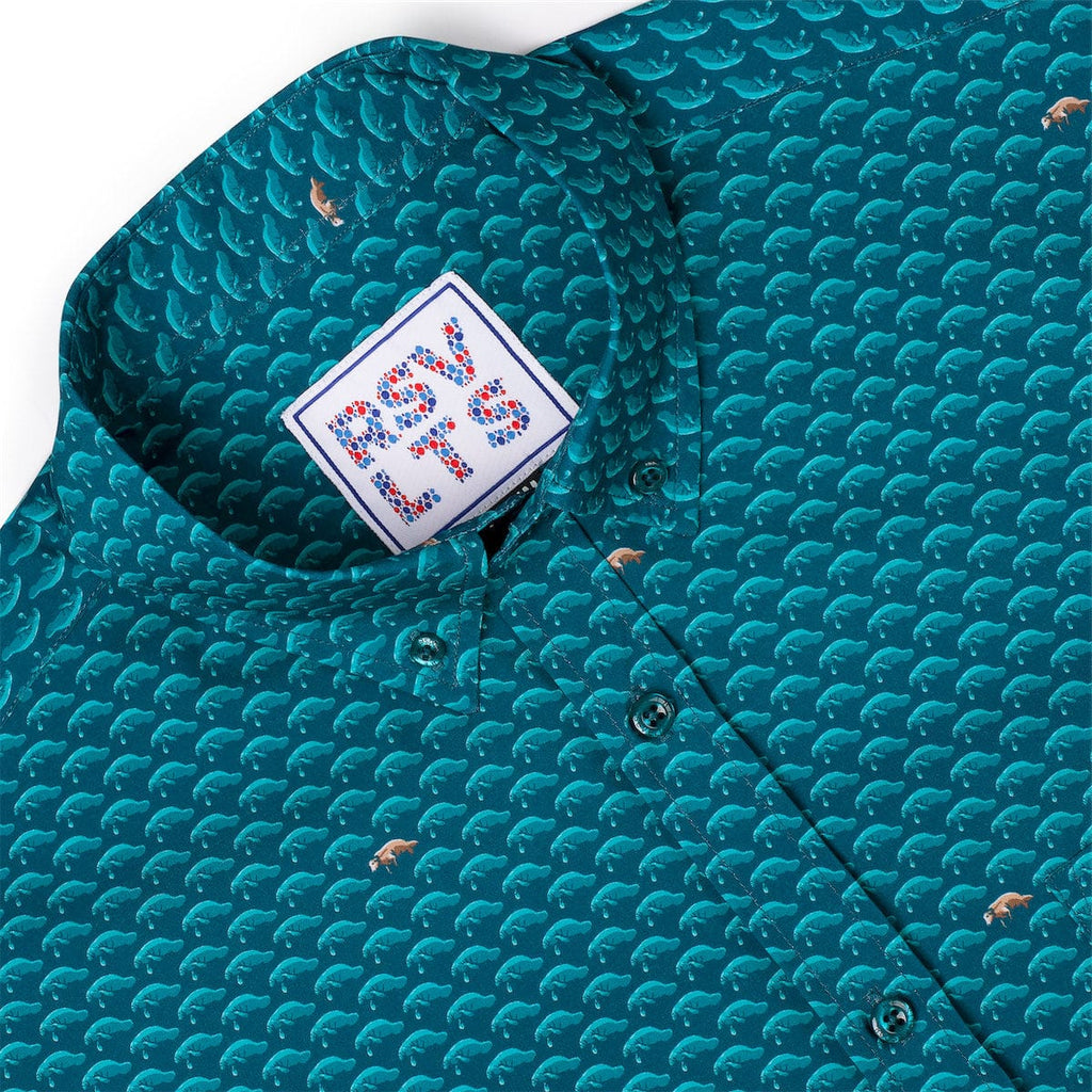 RSVLTS Wee Cows KUNUFLEX Short Sleeve Shirt — detail 6