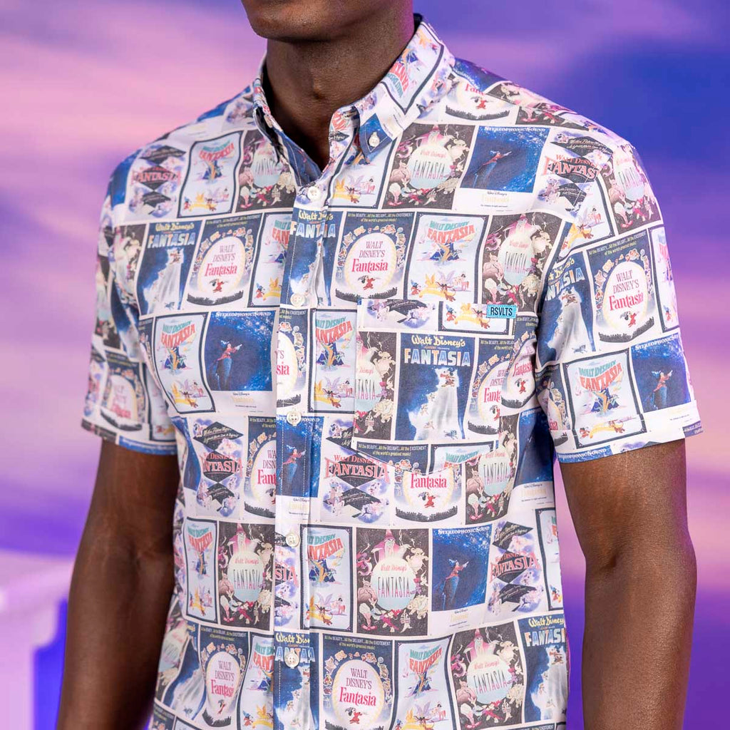 RSVLTS Beauty, Delight & Excitement! KUNUFLEX Short Sleeve Shirt in Multicolor — detail 6