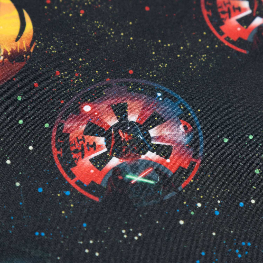 RSVLTS Journey to the Dark Side KUNUFLEX Short Sleeve Shirt in Black — detail 14