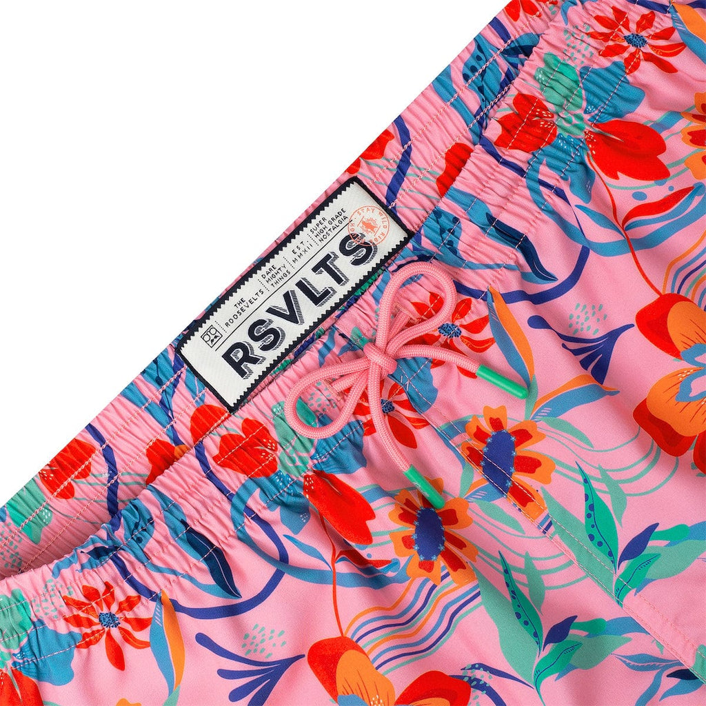 RSVLTS Back to the Fuchsia Hybrid Shorts in Multicolor — detail 8