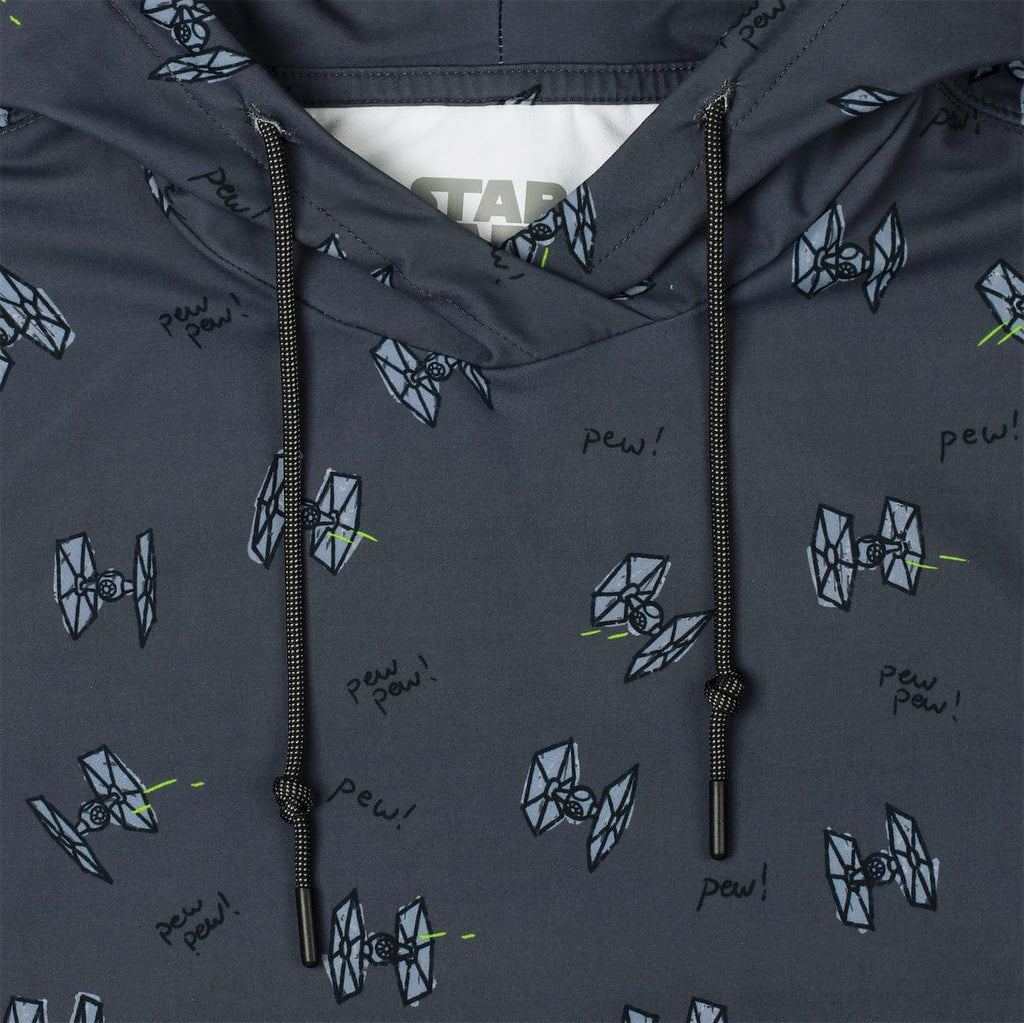 RSVLTS Pew Pew Performance Hoodie in Gray — detail 4