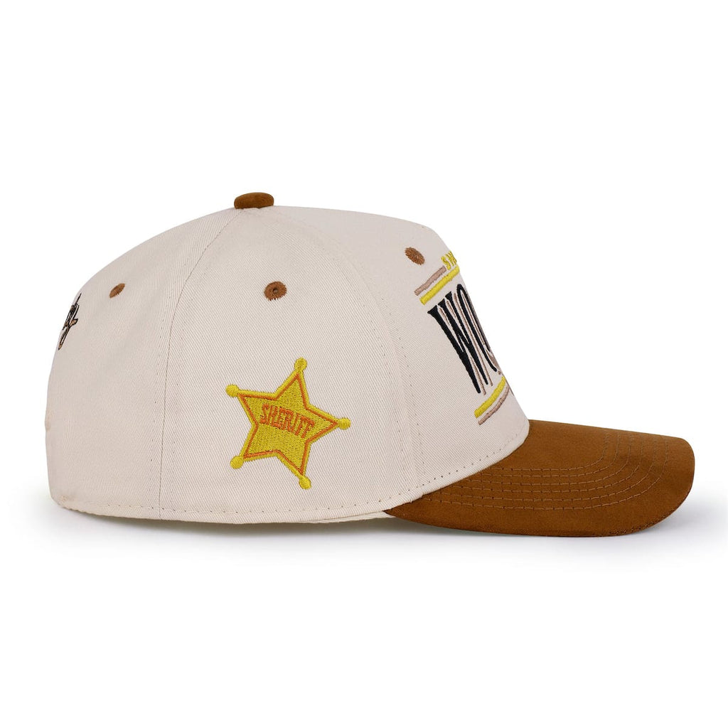 RSVLTS Howdy 5-Panel Hat in Brown — detail 6