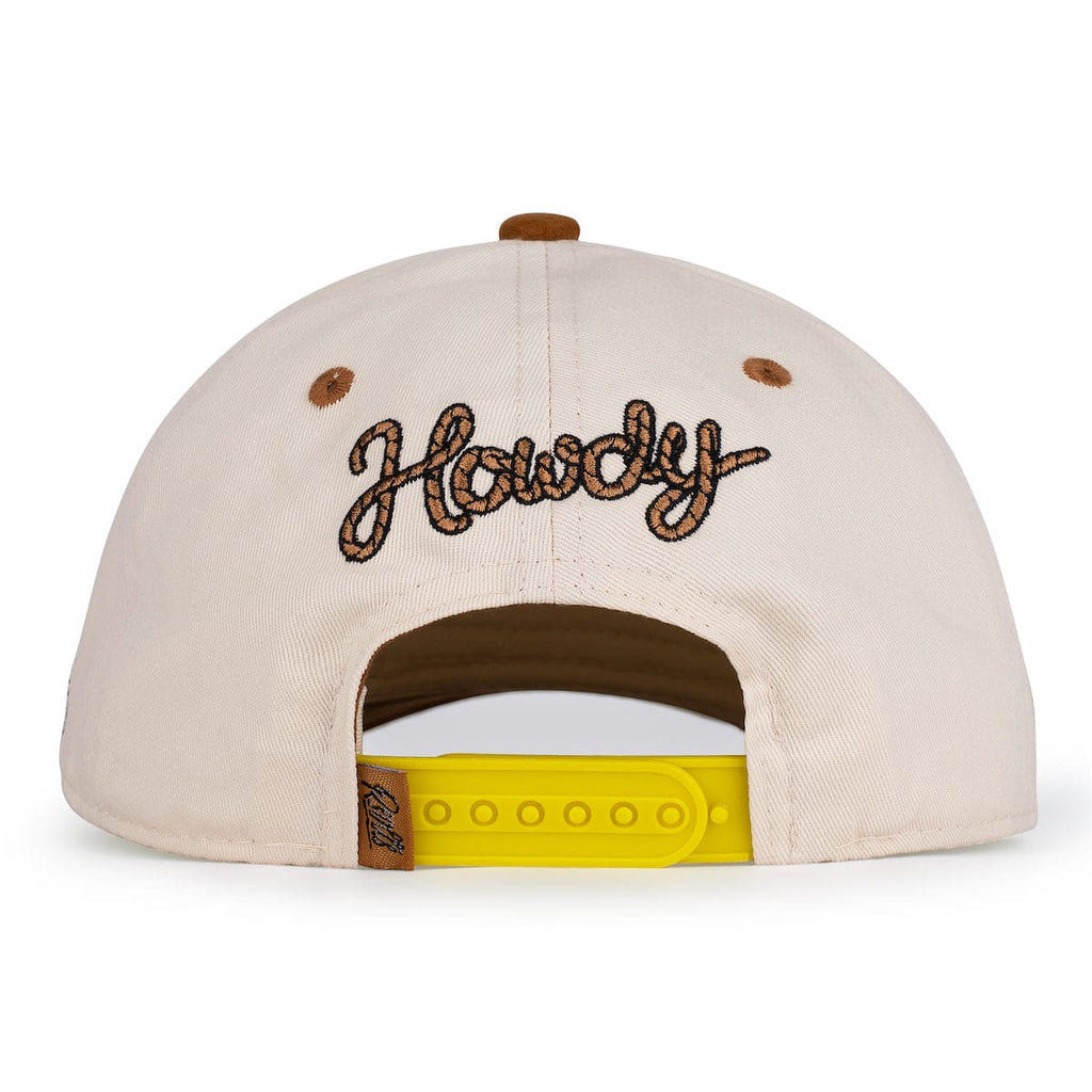 RSVLTS Howdy 5-Panel Hat in Brown — detail 4