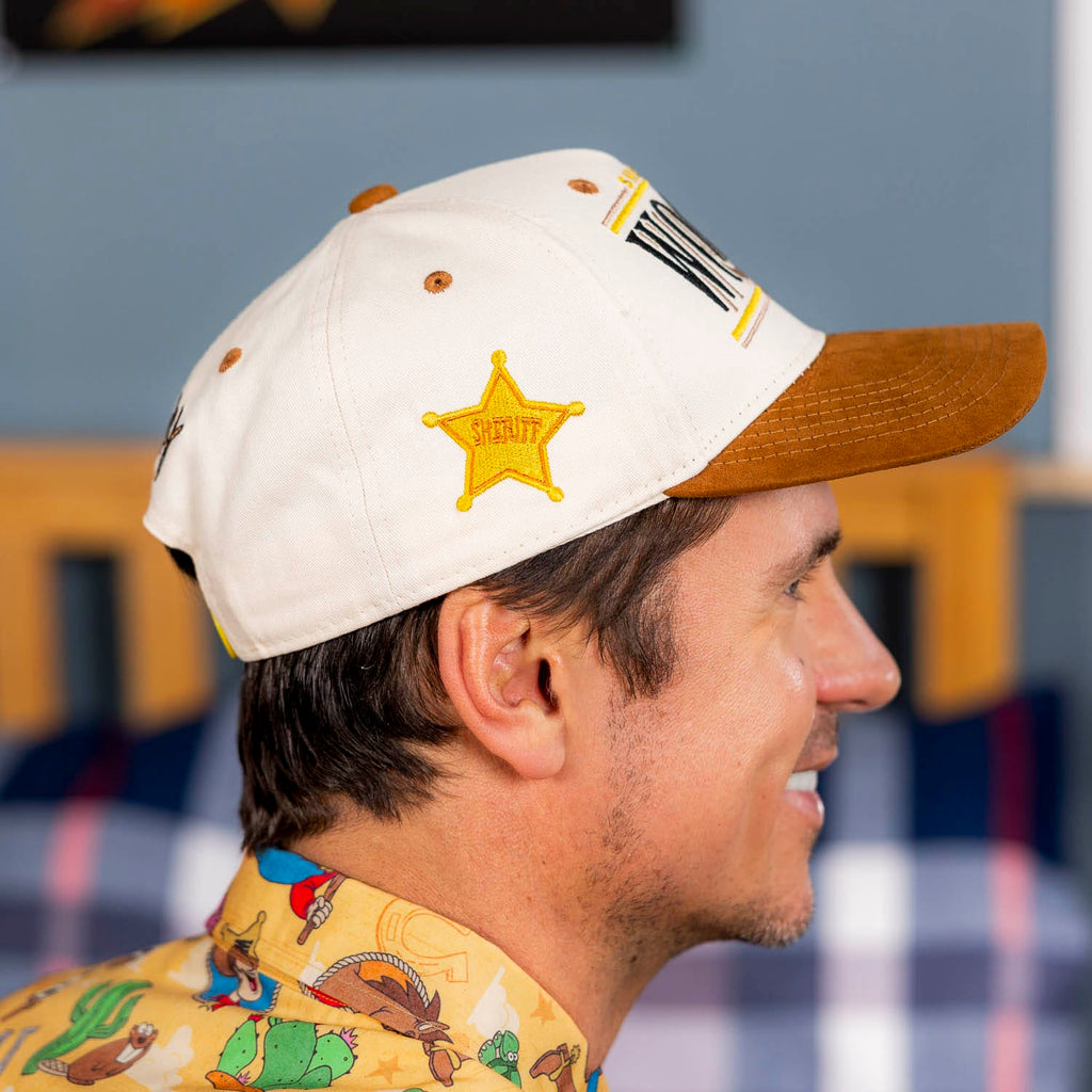 RSVLTS Howdy 5-Panel Hat in Brown — detail 5
