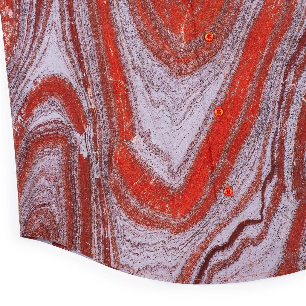 RSVLTS Iron Clad KUNUFLEX Short Sleeve Shirt in Pink — detail 5