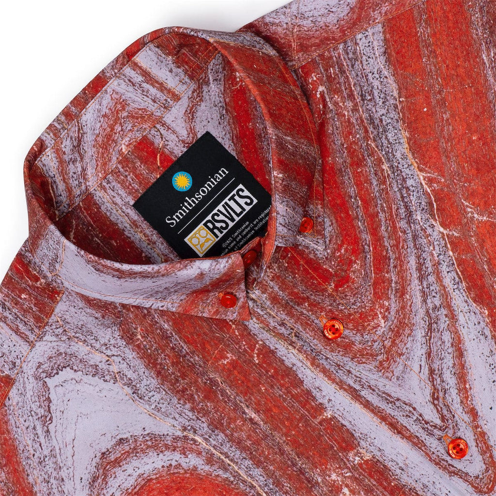 RSVLTS Iron Clad KUNUFLEX Short Sleeve Shirt in Pink — detail 3