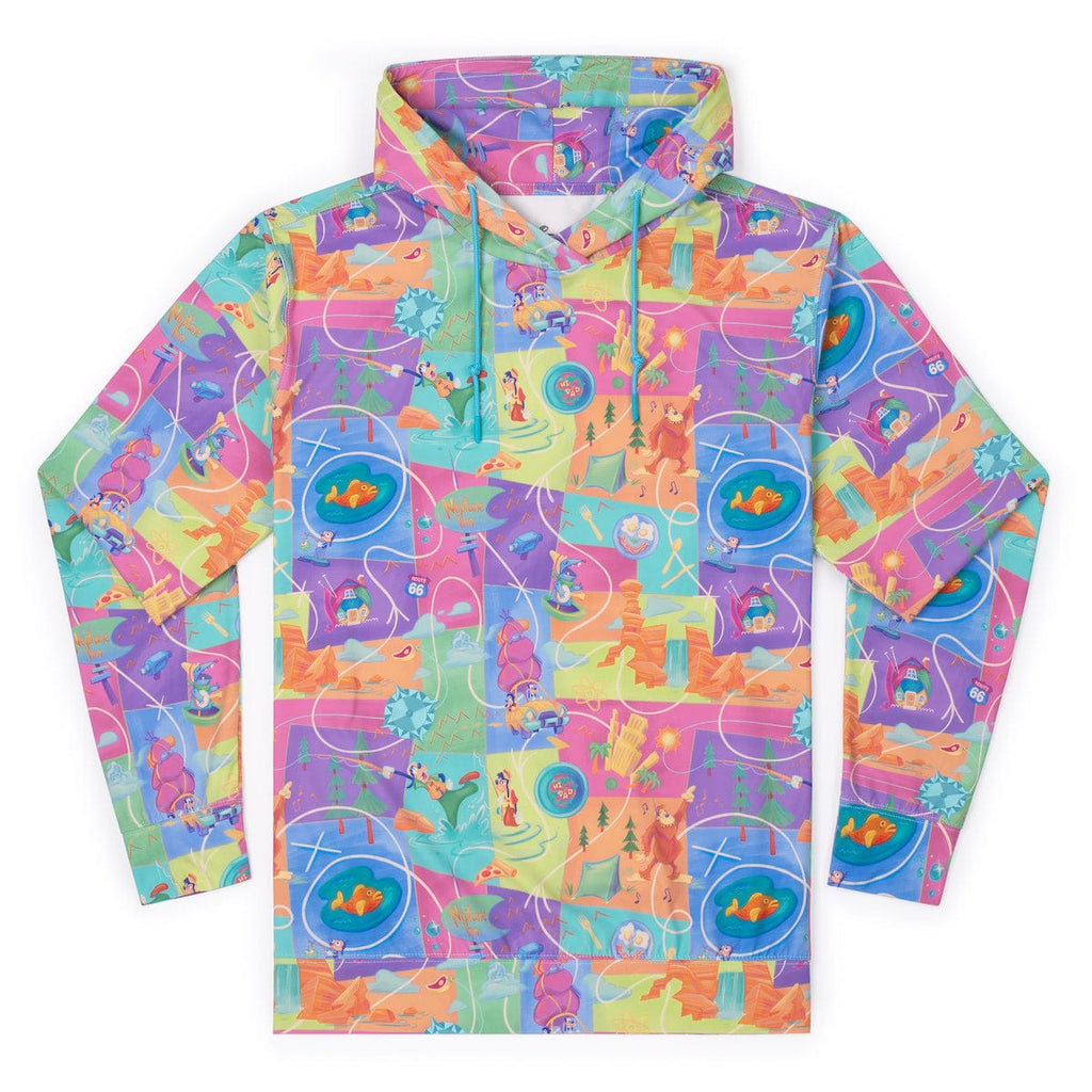 RSVLTS The Open Road Performance Hoodie in Multicolor — detail 5