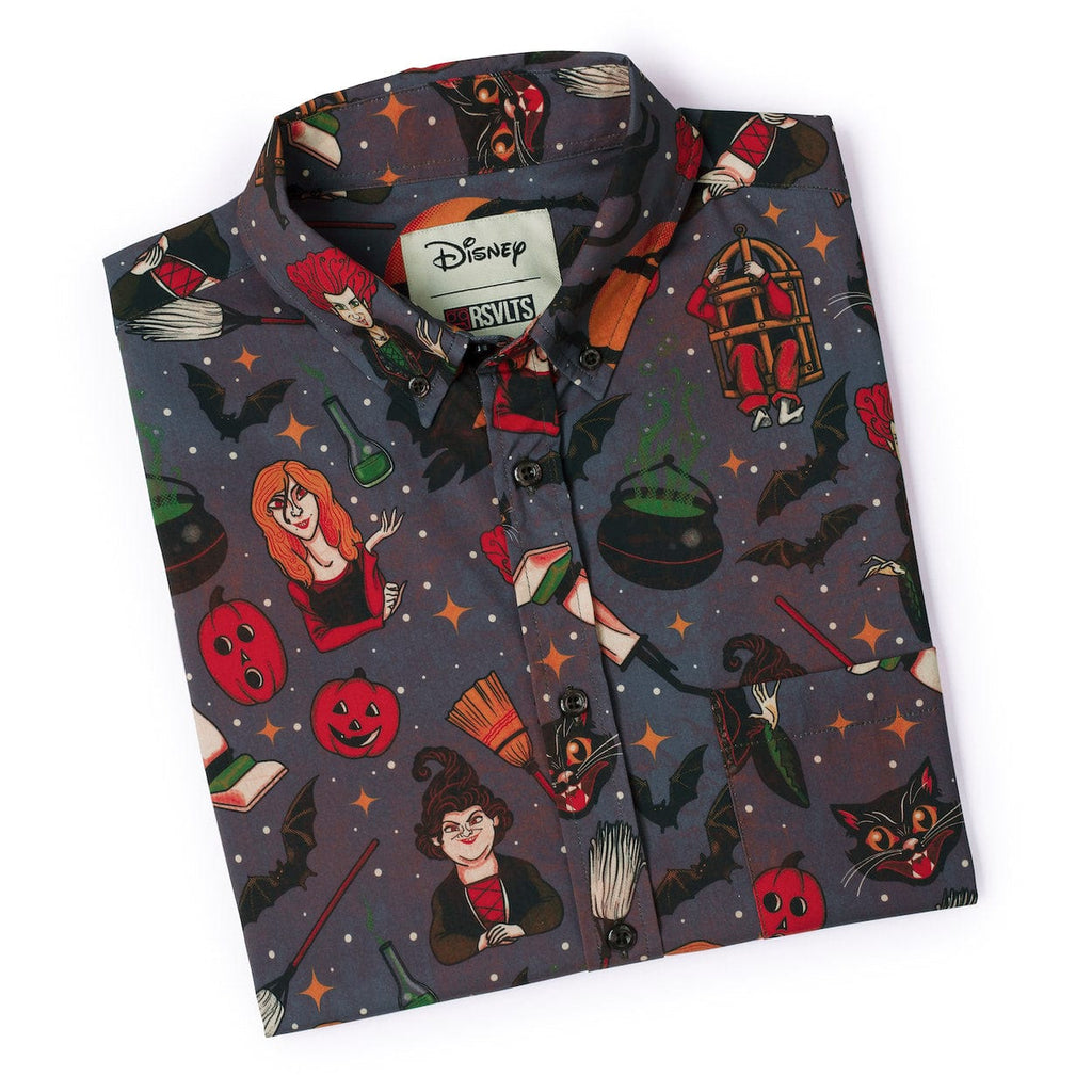 RSVLTS Magic and Mayhem KUNUFLEX Short Sleeve Shirt in Gray — detail 8