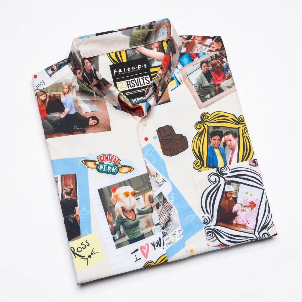 RSVLTS The One with the Memories KUNUFLEX Short Sleeve Shirt in Multicolor — detail 11