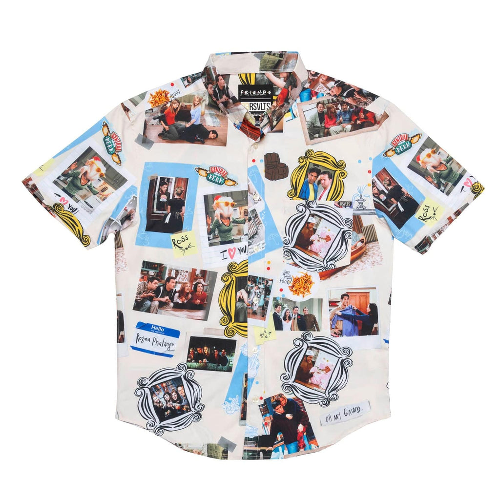 RSVLTS The One with the Memories KUNUFLEX Short Sleeve Shirt in Multicolor — detail 5