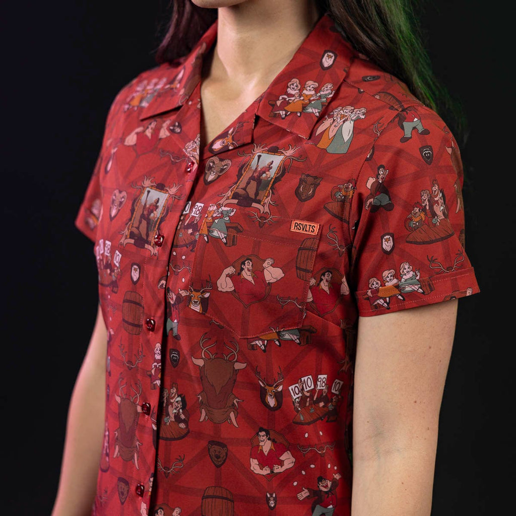 RSVLTS No One Like Him Women's KUNUFLEX Short Sleeve Shirt — detail 5