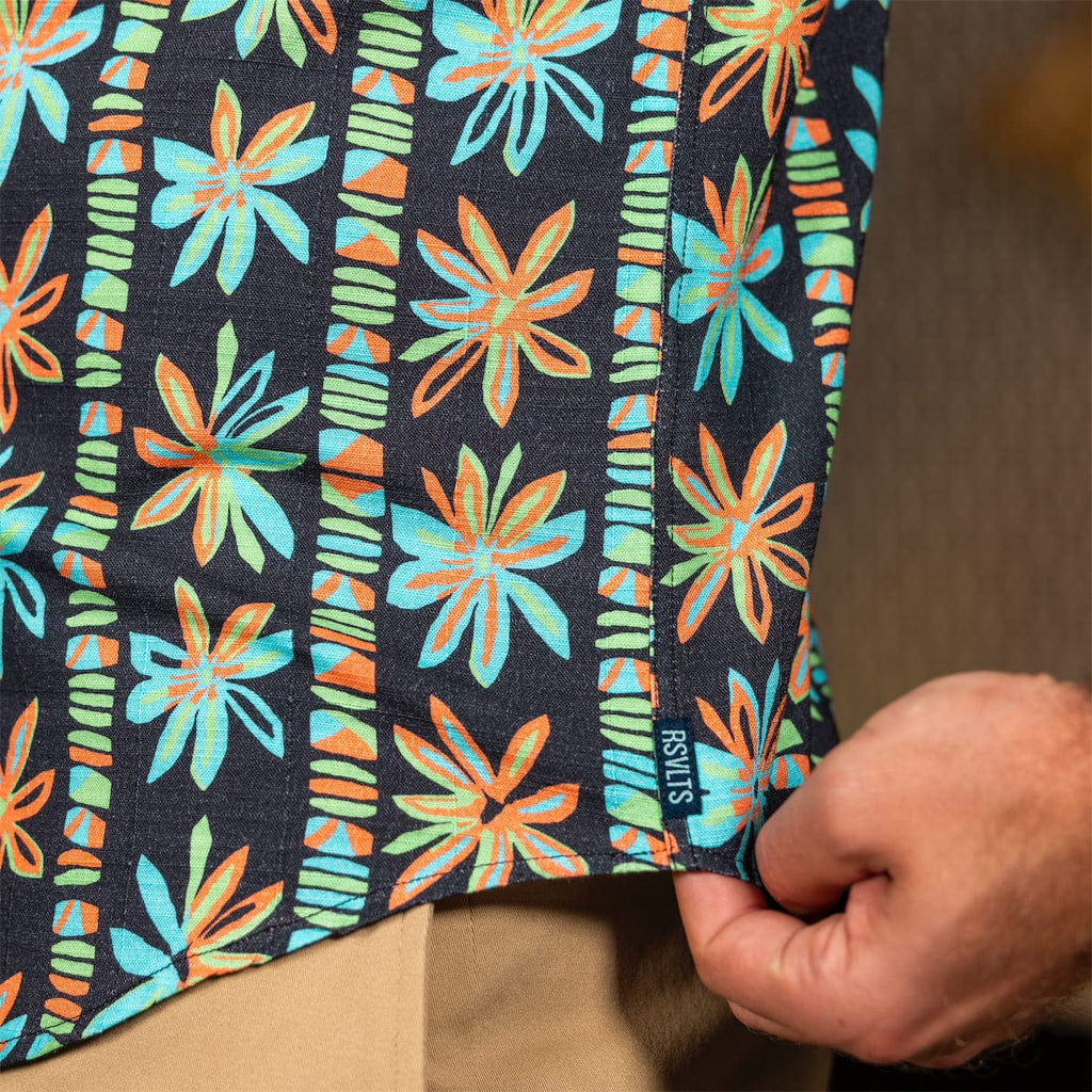 RSVLTS Fleur-escent Bamboo Short Sleeve Shirt — detail 10