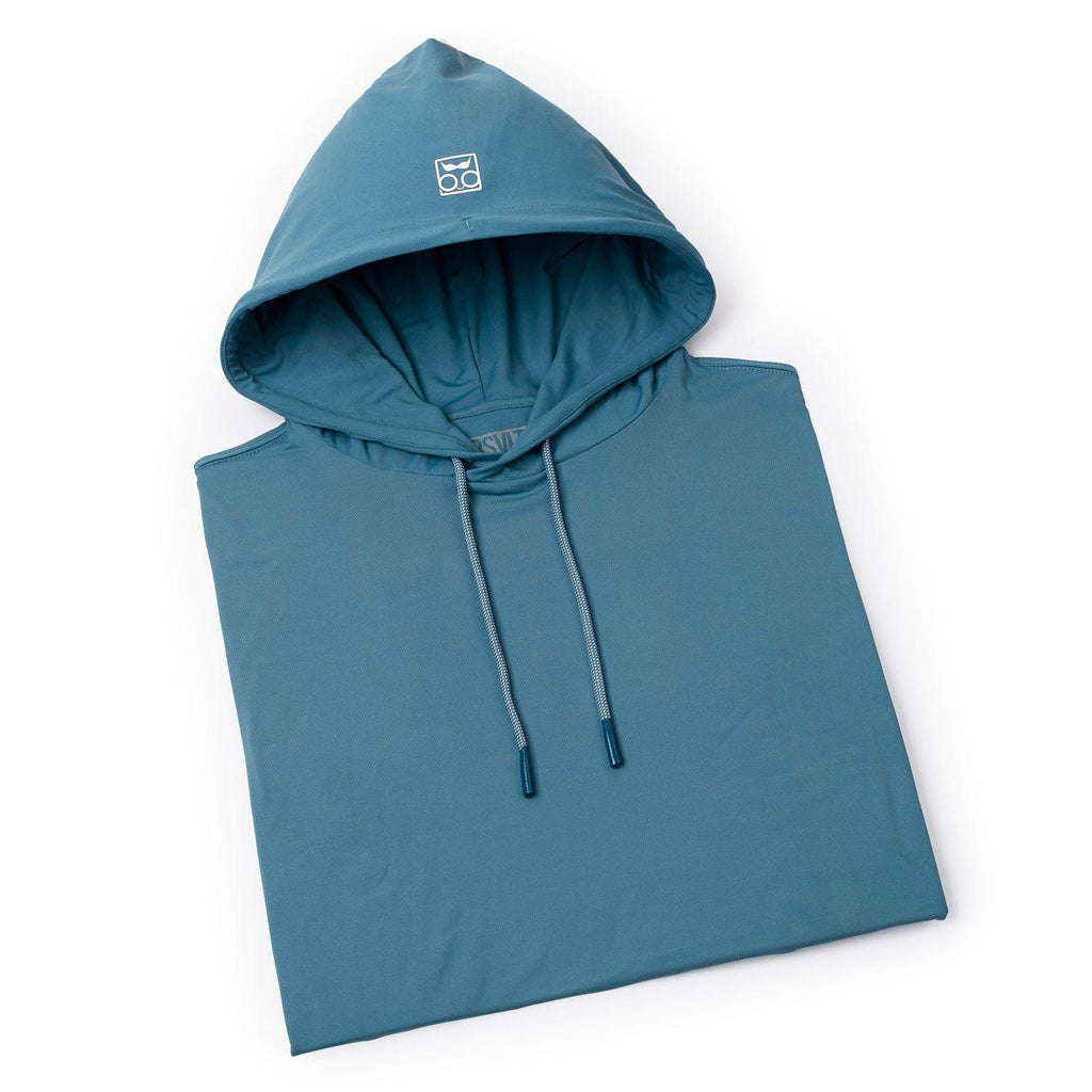 RSVLTS Mystic Mountain Blueberry Performance Hoodie in Blue — detail 7