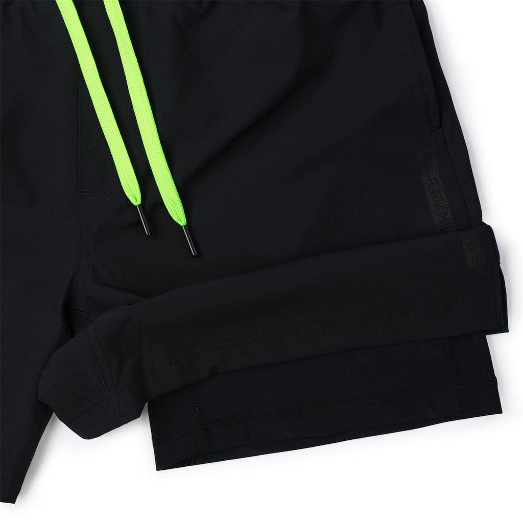 RSVLTS Abyss V1 Lined Training Shorts in Black — detail 7