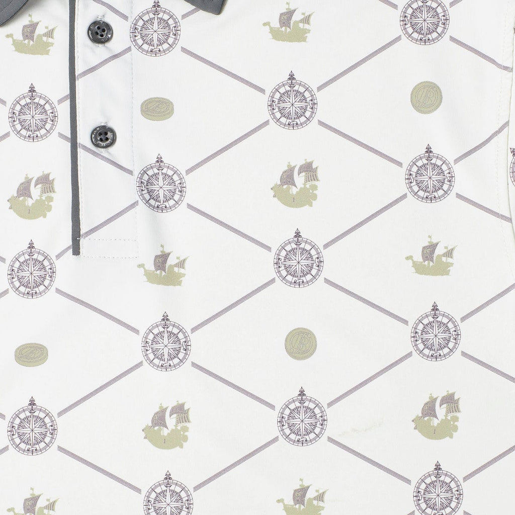 RSVLTS Vessels & Odysseys All-Day Polo in Gray — detail 4