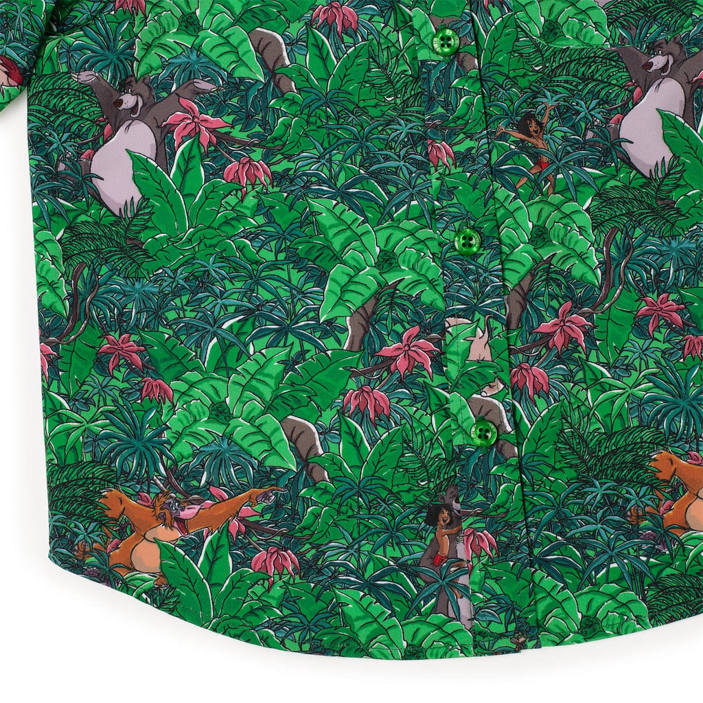 RSVLTS Baloo and the Crew Preschool KUNUFLEX Short Sleeve Shirt in Green — detail 6