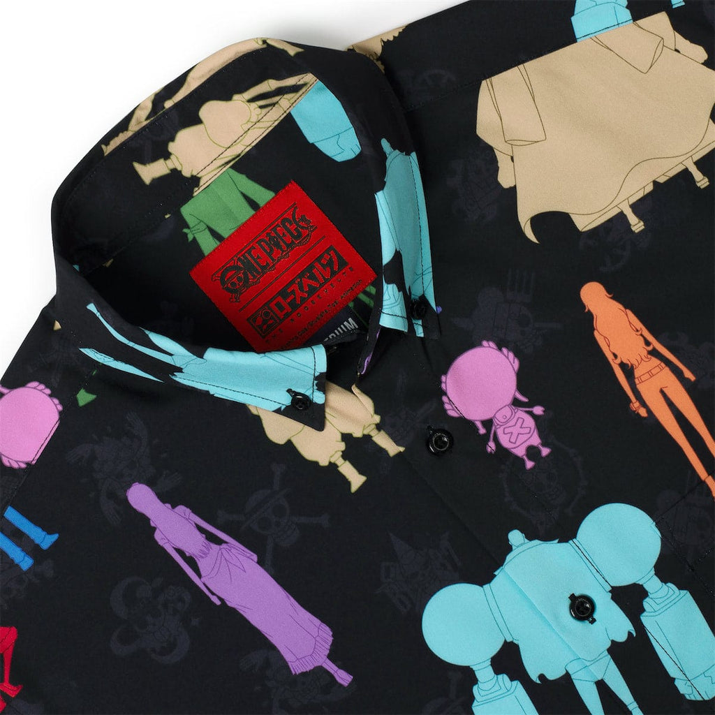 RSVLTS We Go! KUNUFLEX Short Sleeve Shirt in Black — detail 12