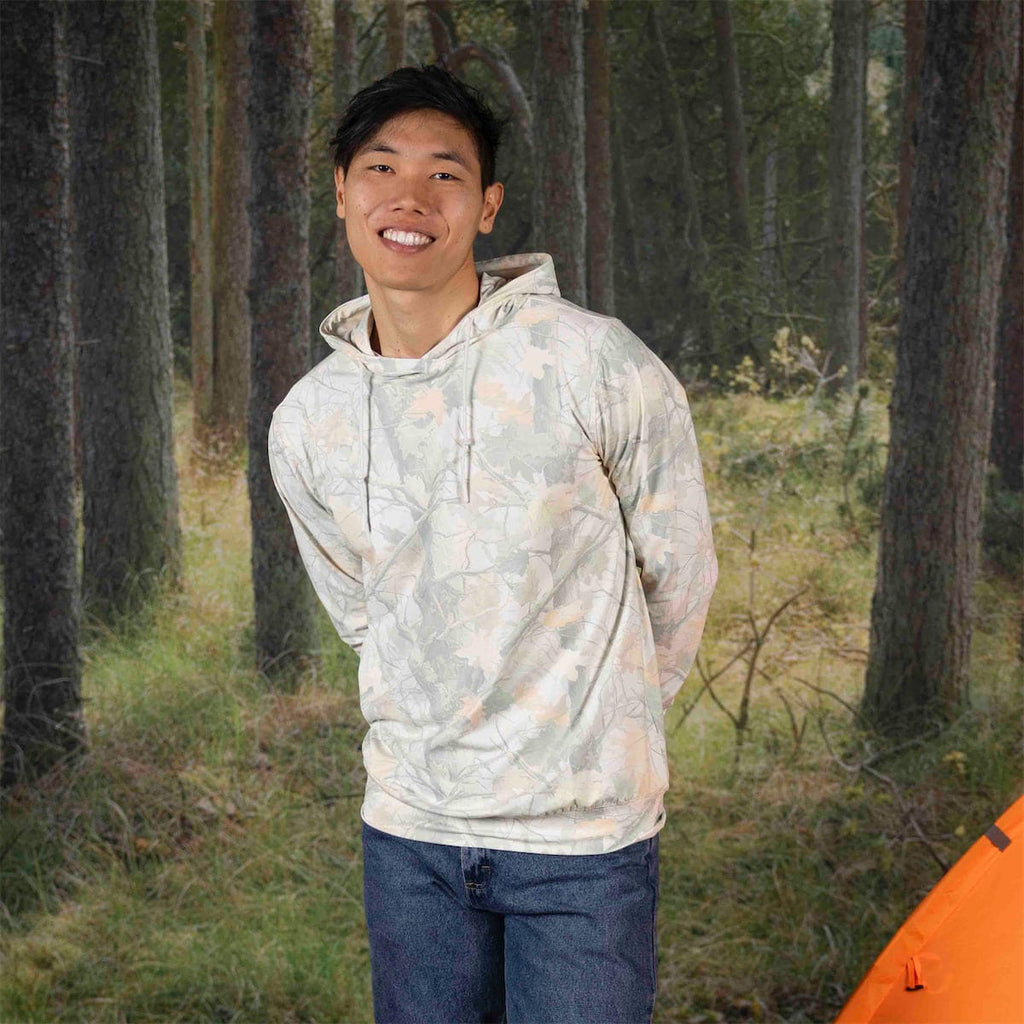 RSVLTS Into the Woods Performance Hoodie in Gray — detail 4