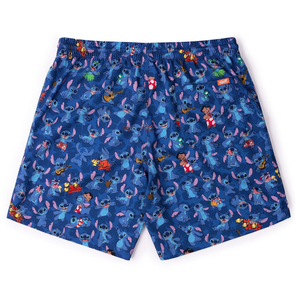 RSVLTS Stitch Being Stitch Hybrid Shorts in Blue — detail 5