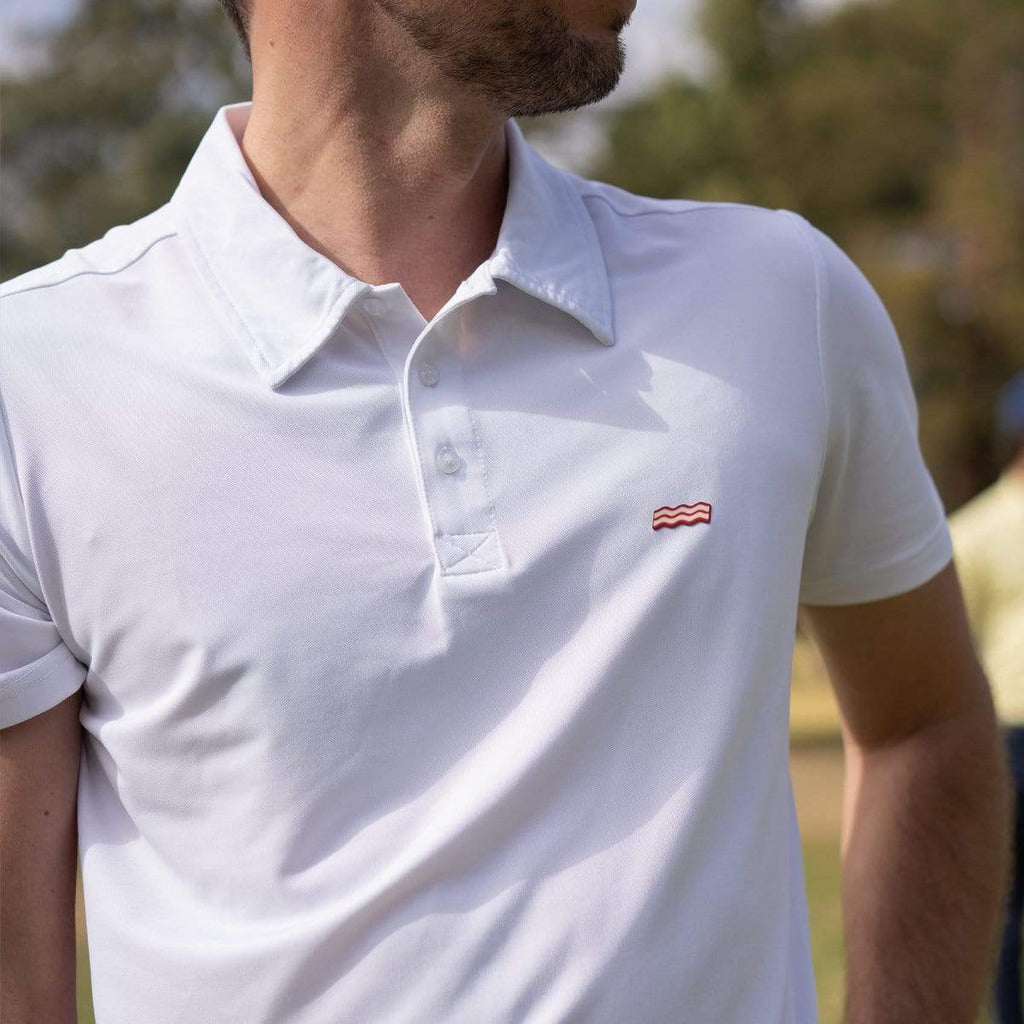 RSVLTS The Cloud All-Day Polo in White — detail 2
