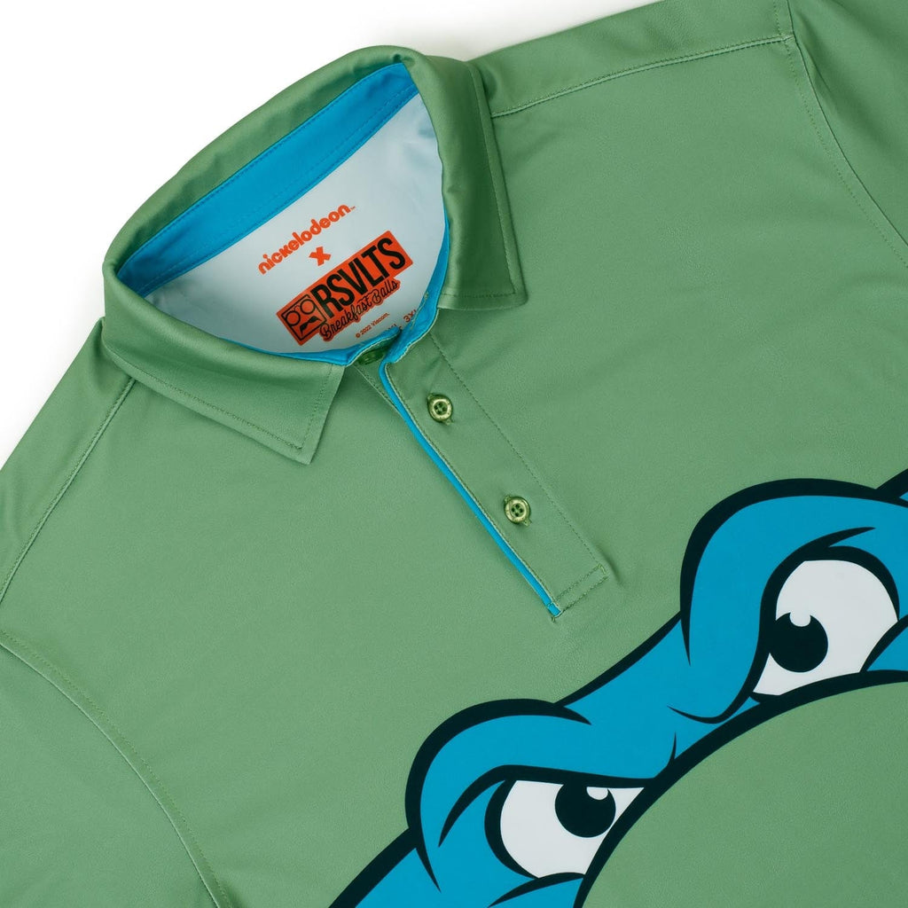RSVLTS Leonardo All-Day Polo in Green — detail 6