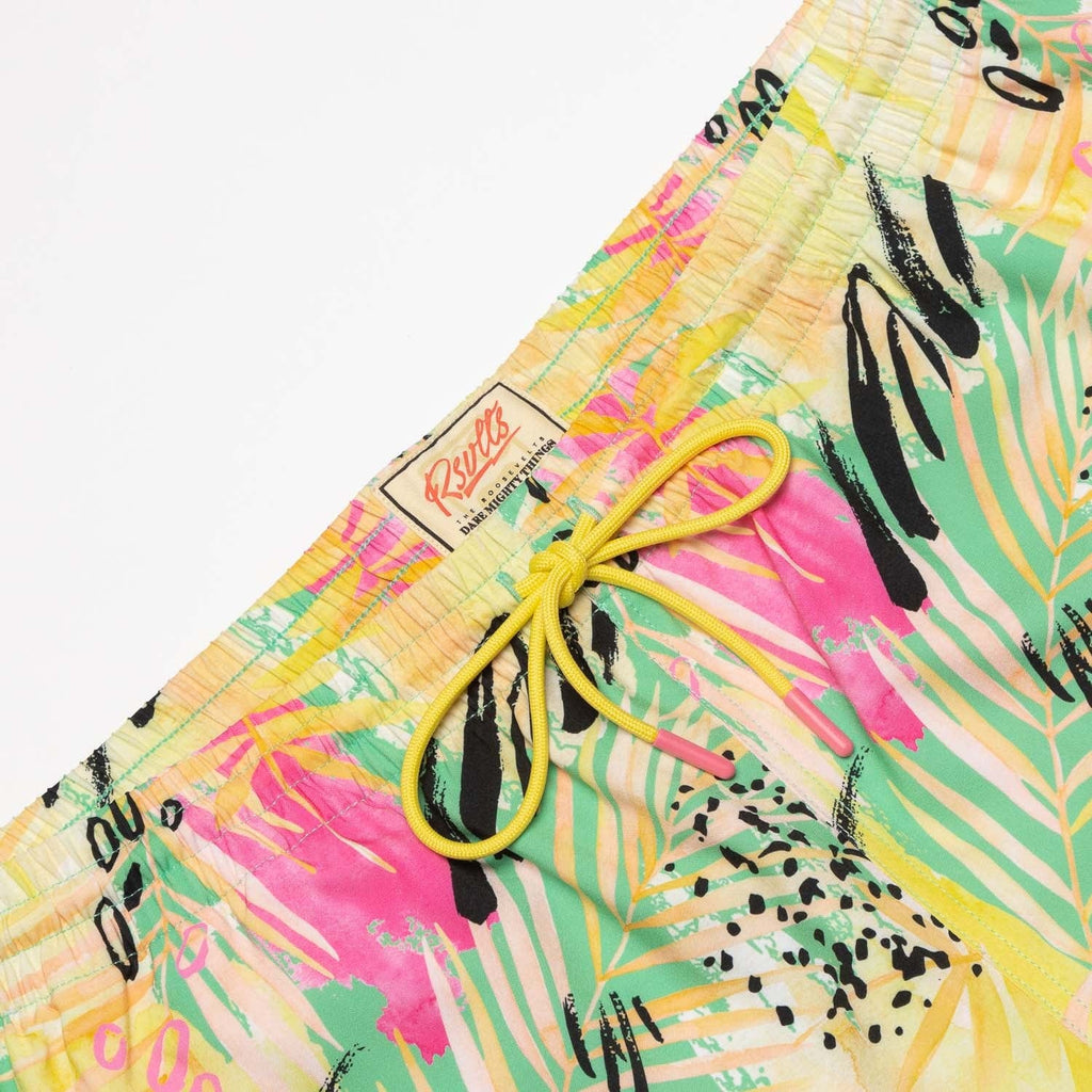 RSVLTS Limonsqueezy Hybrid Shorts in Yellow — detail 2