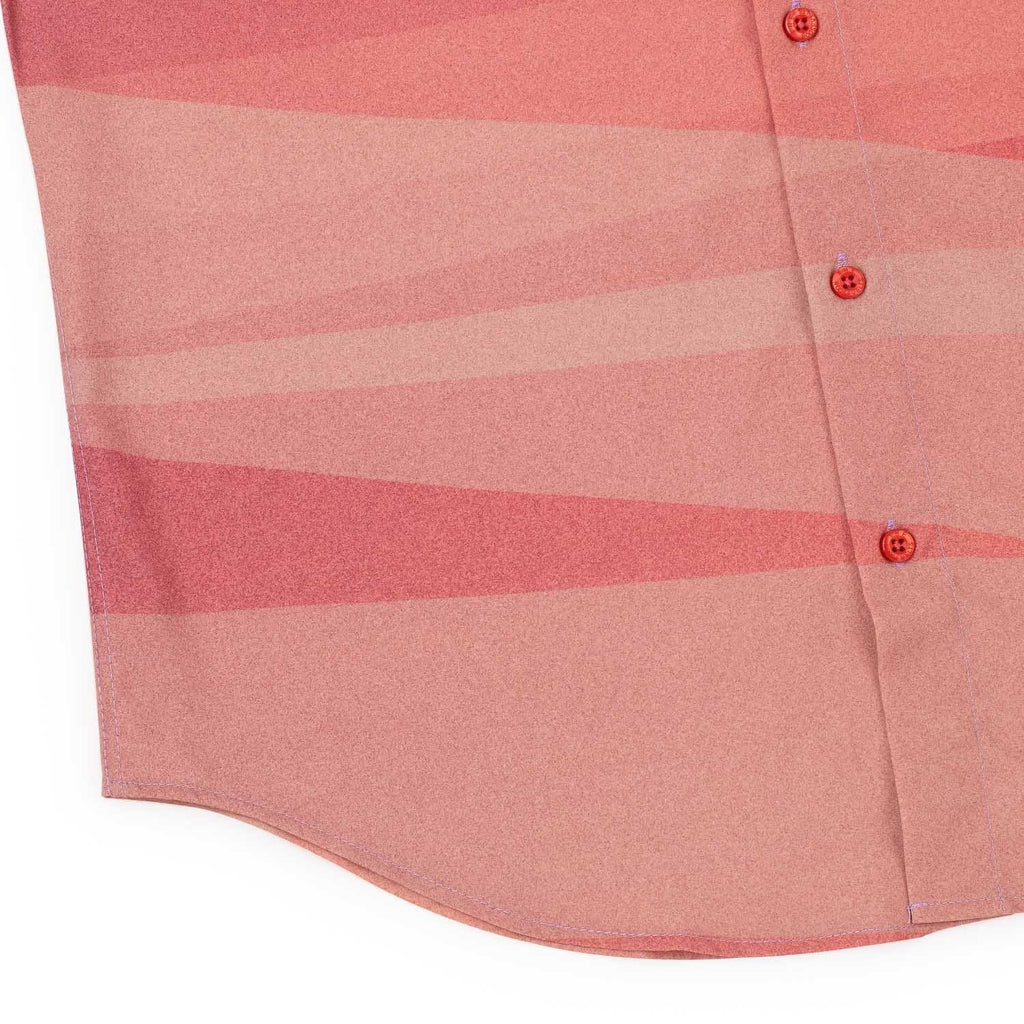 RSVLTS Rising Suns KUNUFLEX Short Sleeve Shirt in Pink — detail 9