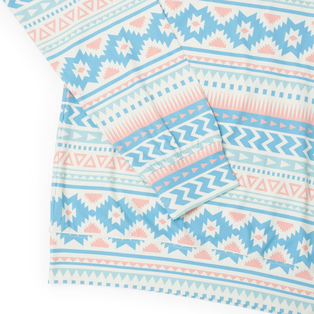 RSVLTS Aztec Pastel Performance Hoodie in Multicolor — detail 5