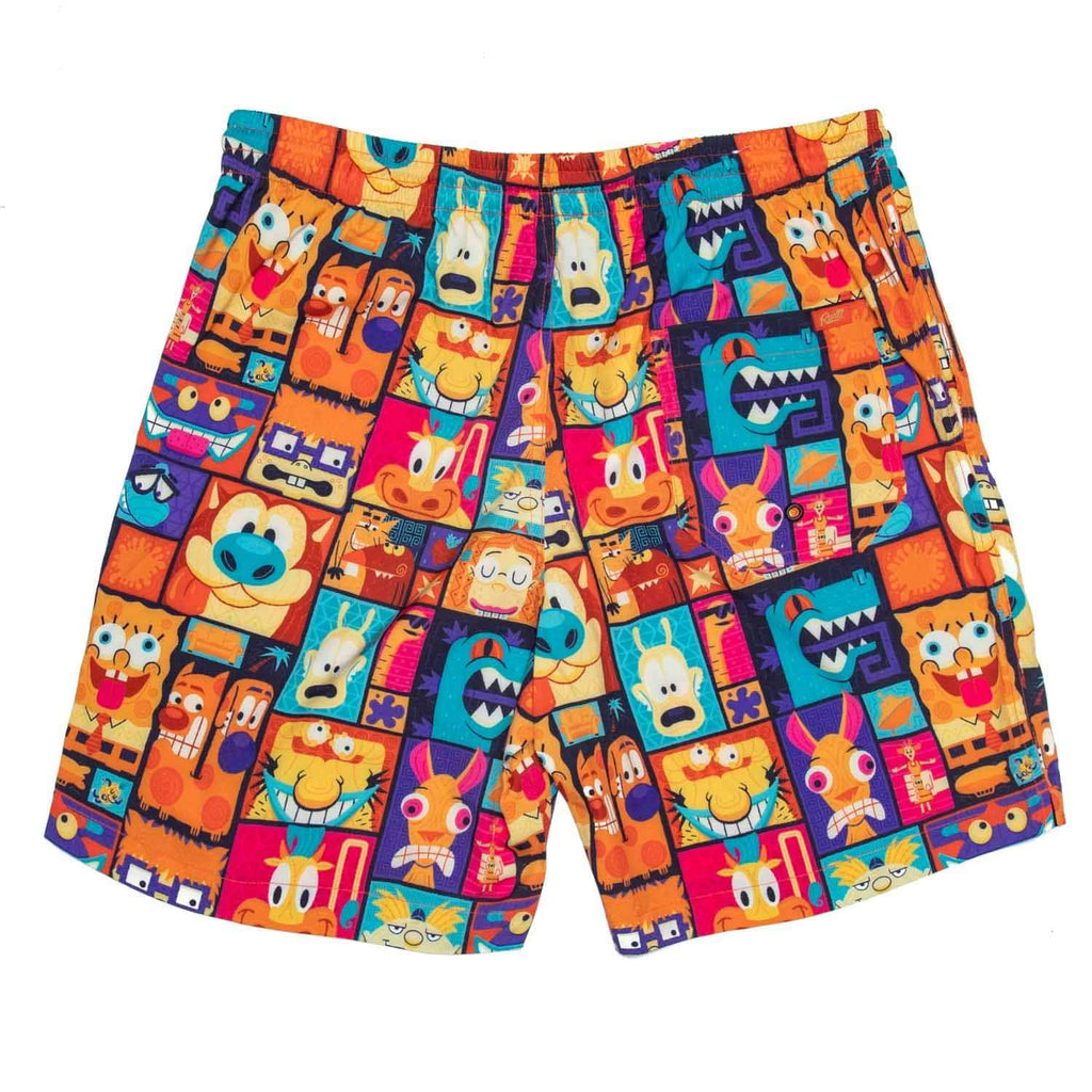 RSVLTS Tiki Toons Hybrid Shorts in Multicolor — detail 5