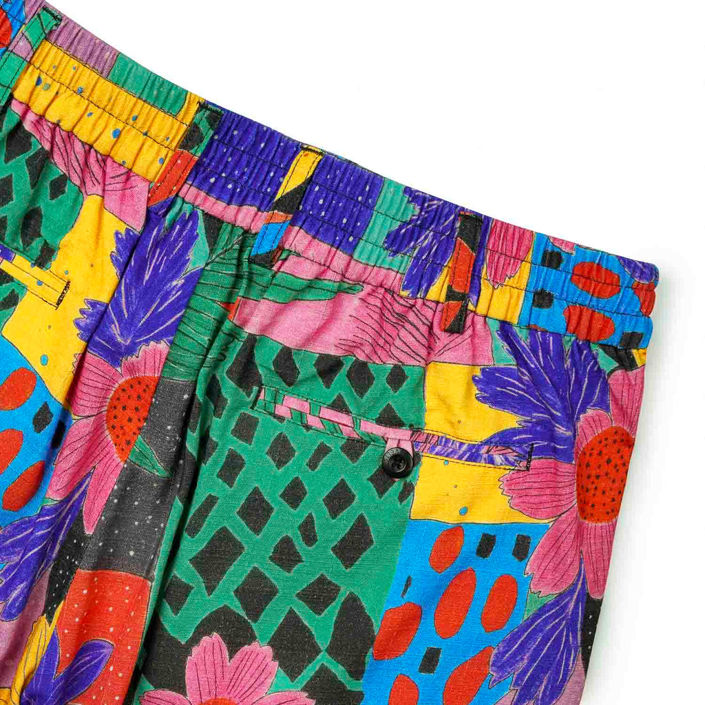 RSVLTS Max Floral Bamboo Resort Shorts in Multicolor — detail 7