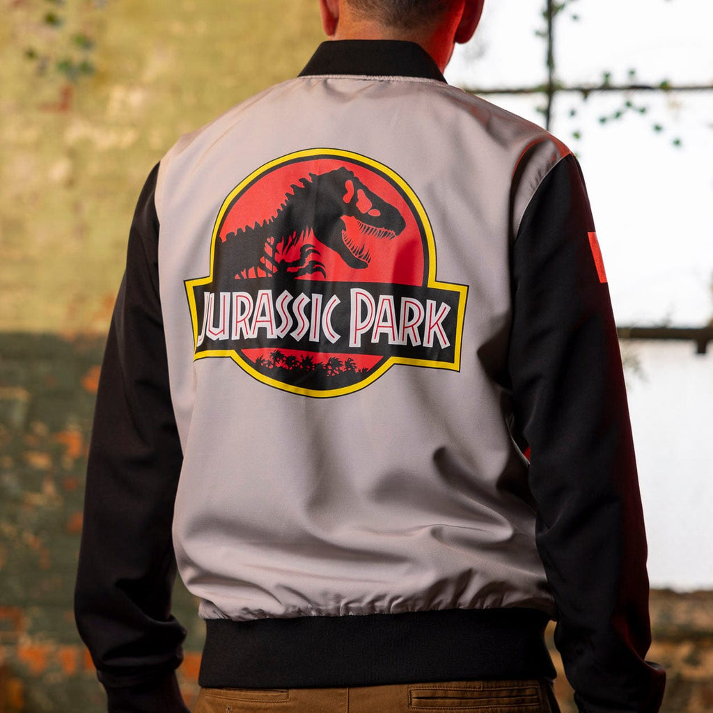 RSVLTS Jurassic Rides Reversible Bomber Jacket — detail 4