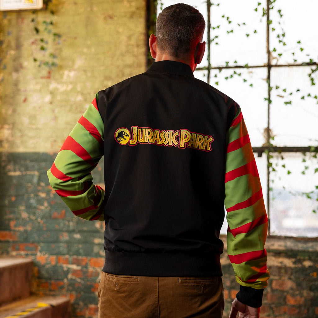 RSVLTS Jurassic Rides Reversible Bomber Jacket — detail 10