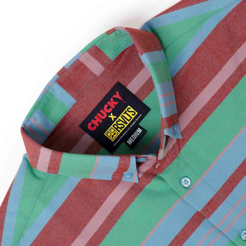 RSVLTS The Chucky BorlandFlex Long Sleeve Flannel in Multicolor — detail 5