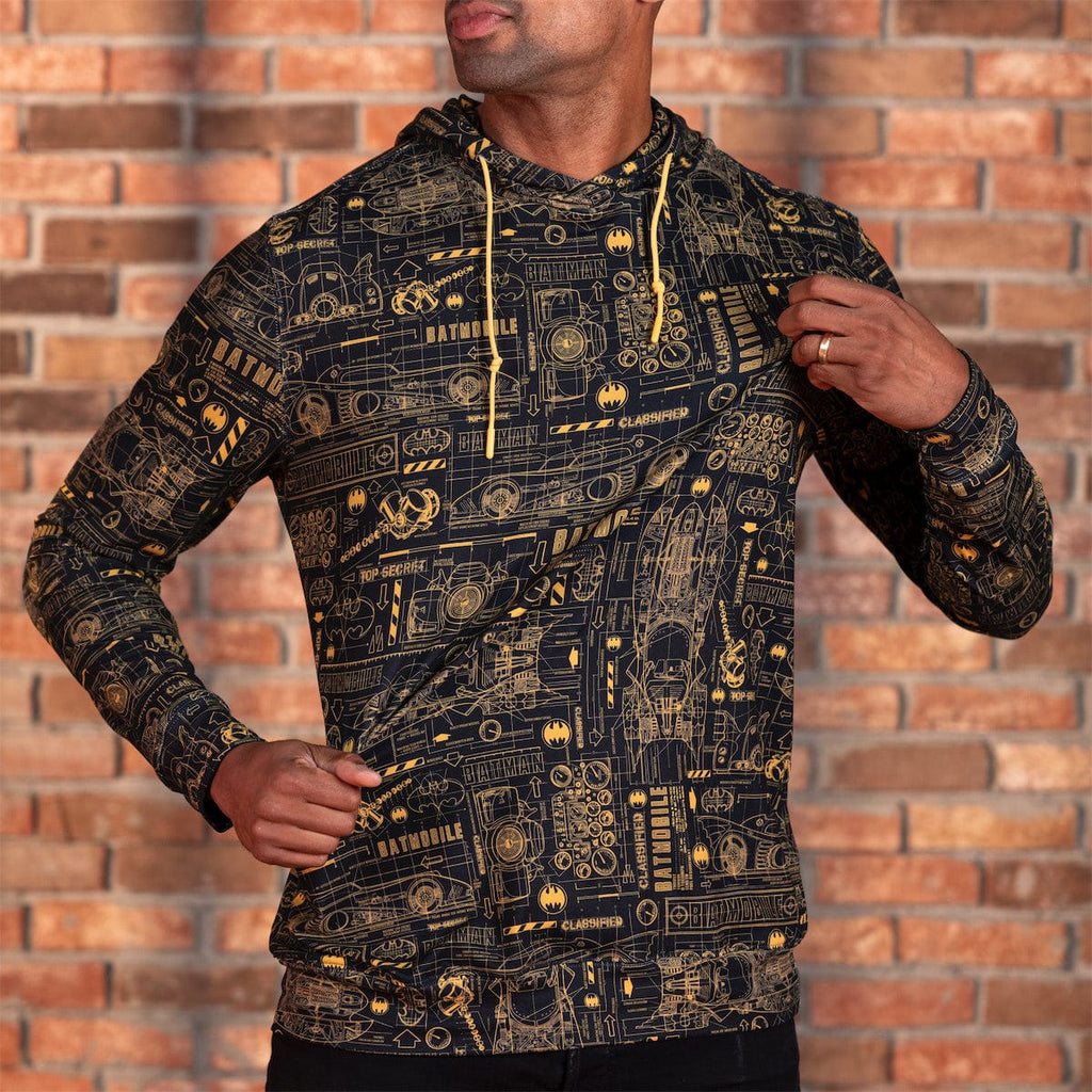RSVLTS Property of Wayne Enterprises Performance Hoodie in Multicolor — detail 6