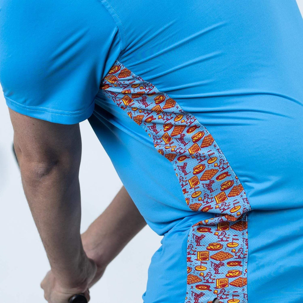 RSVLTS The Continental All-Day Polo in Blue — detail 7