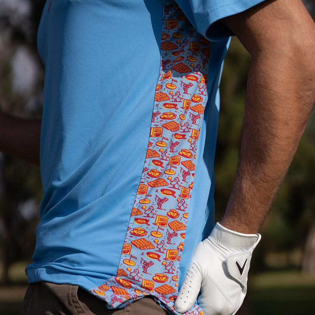 RSVLTS The Continental All-Day Polo in Blue — detail 2