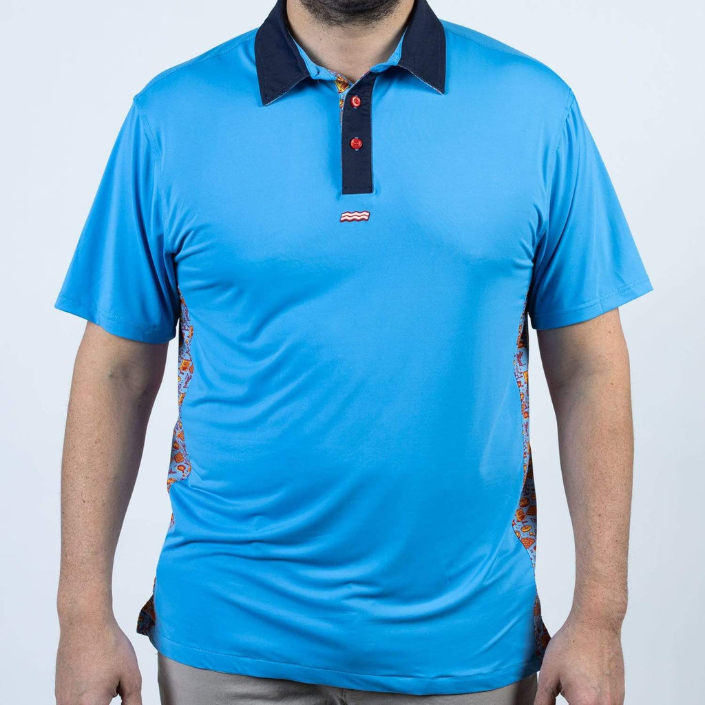 RSVLTS The Continental All-Day Polo in Blue — detail 3