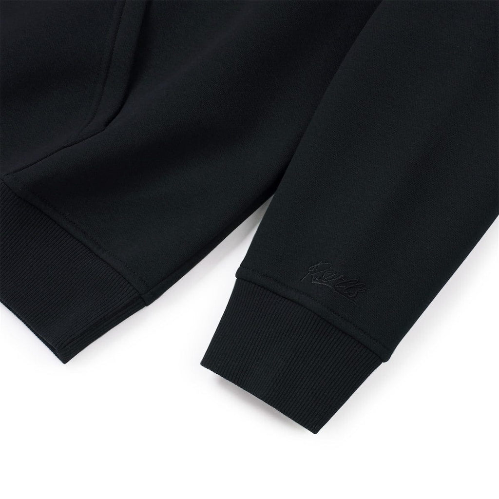 RSVLTS The Stealth Logo Classic Hoodie in Black — detail 6