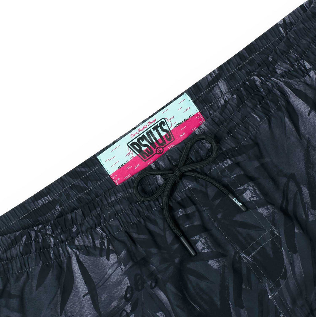 RSVLTS Midnight Chill Hybrid Shorts in Black — detail 3