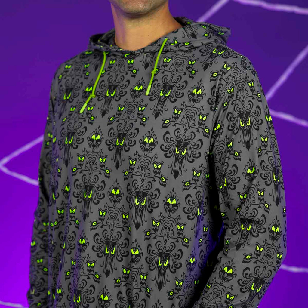 RSVLTS Wall Creeps Performance Hoodie in Black — detail 2