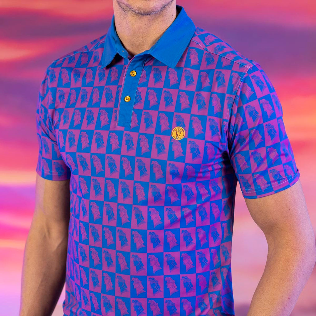 RSVLTS Wonder Boy All-Day Polo in Blue — detail 5