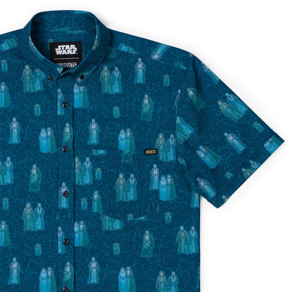 RSVLTS Force Ghosts KUNUFLEX Short Sleeve Shirt — front view