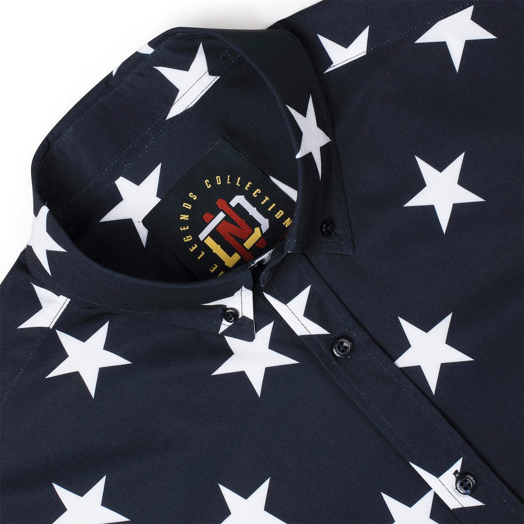 RSVLTS Hubble KUNUFLEX Short Sleeve Shirt (Legends Edition) in Black — detail 10