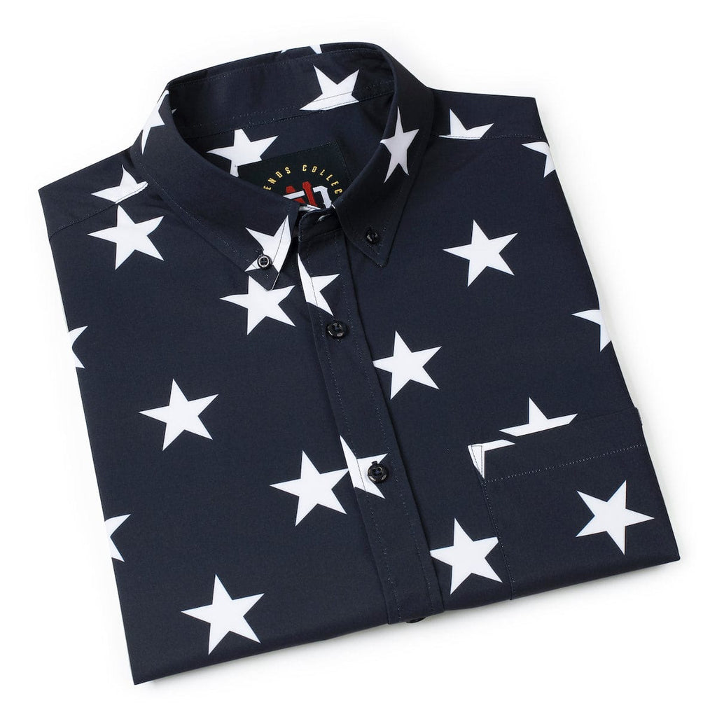 RSVLTS Hubble KUNUFLEX Short Sleeve Shirt (Legends Edition) in Black — detail 12
